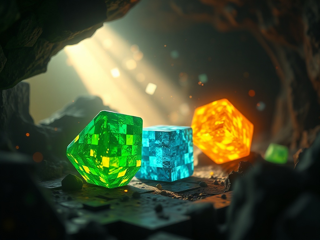 Блоки руды в Mine Drop — игровая механика казино